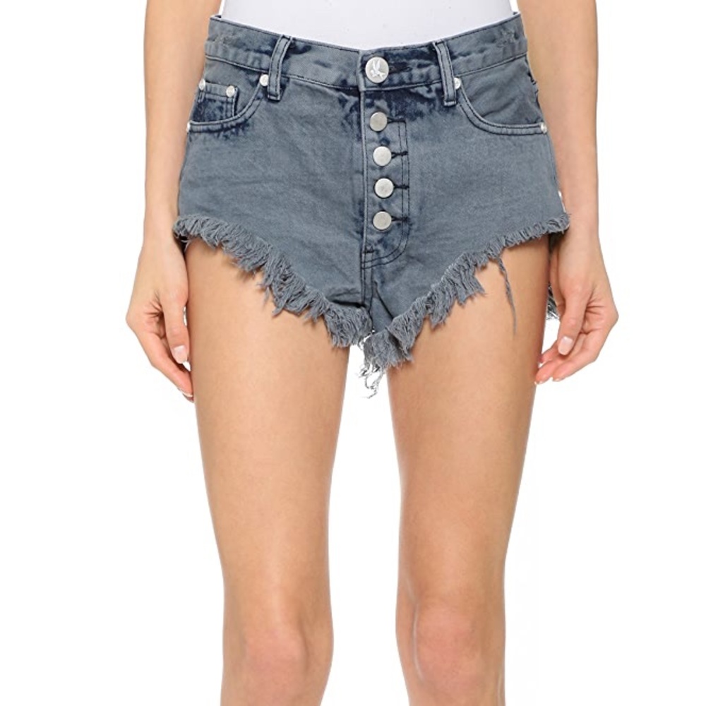 One Teaspoon Storme Rollers denim jean shorts 22